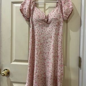 NWOT! No Boundaries Pink Floral Dress